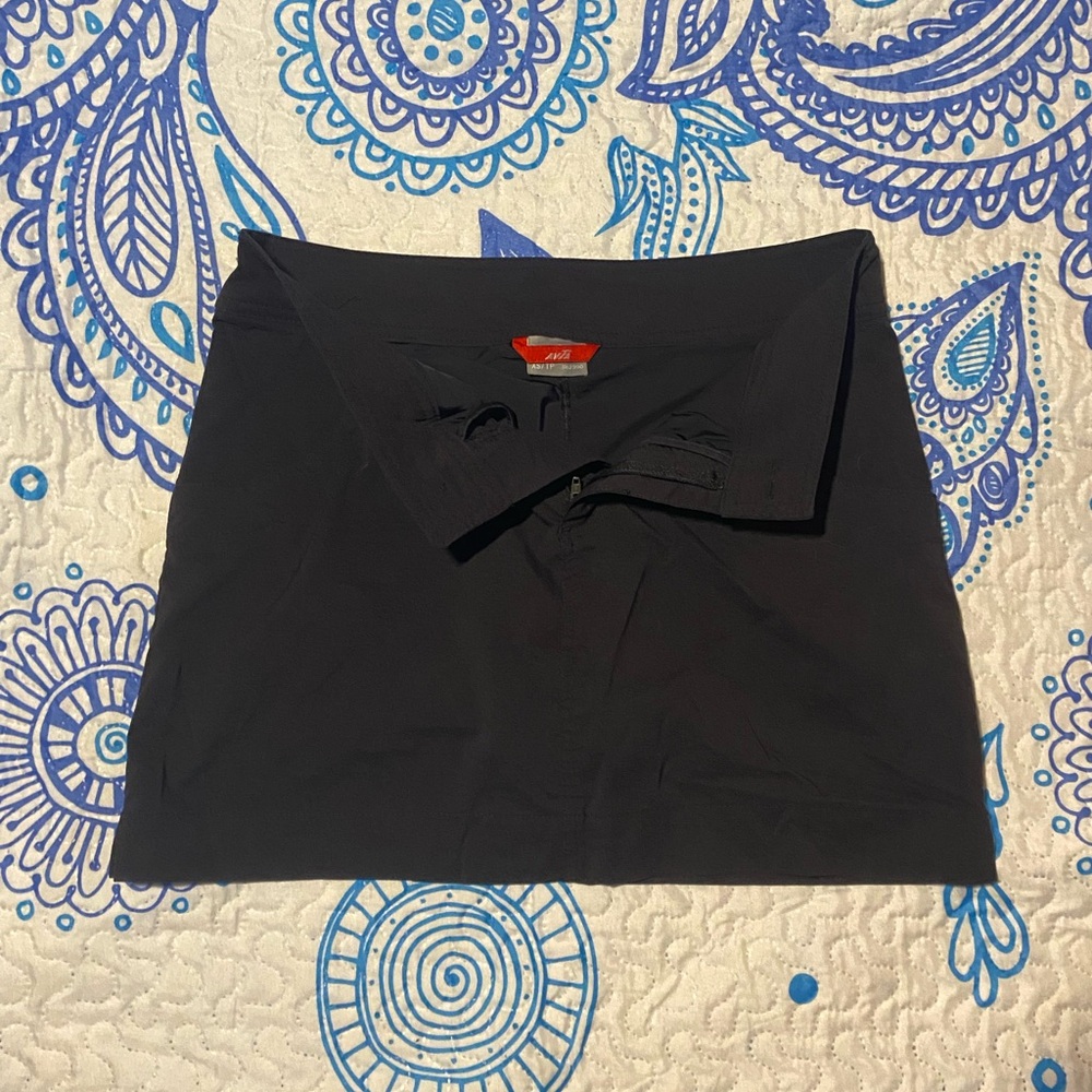 AVIA Stretchy Black Sports Tennis Skort - Size XS